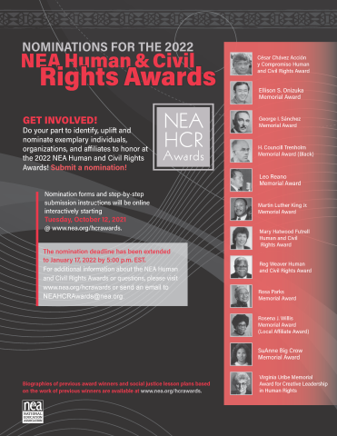 HCR Awards Nomination Flyer Update