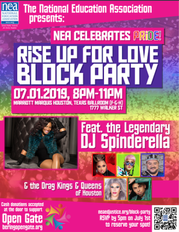 2019 RA Block Party Flyer