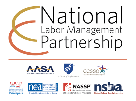NLMP Logo and partner logos