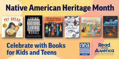 Twitter image for Read Across America books for American Indian - Alaska Native Heritage Month