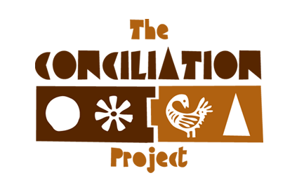 brown and orange logo that says The Conciliation Project 