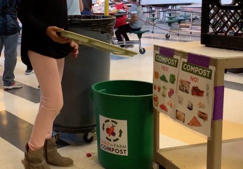 cafeteria food waste