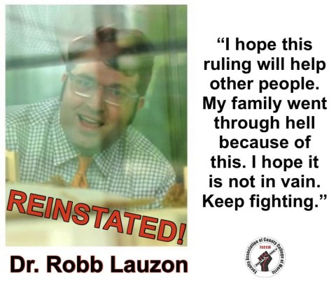 Photo of Robb Lauzon and quote
