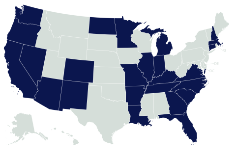 States That Expanded Medicaid Coverage in Schools